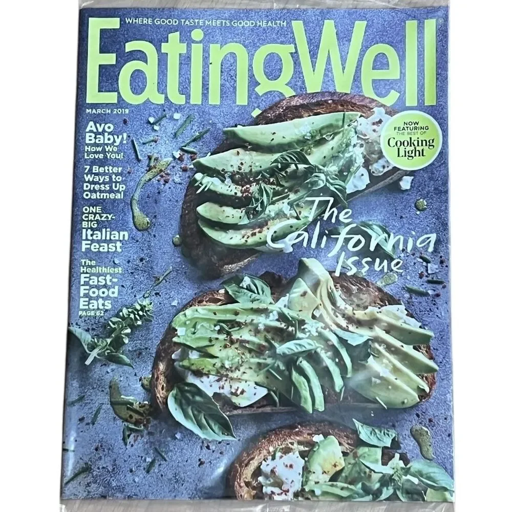 EatingWell Magazine Lot 5 Issues 2017-2019 Healthy Recipes Cooking Ideas